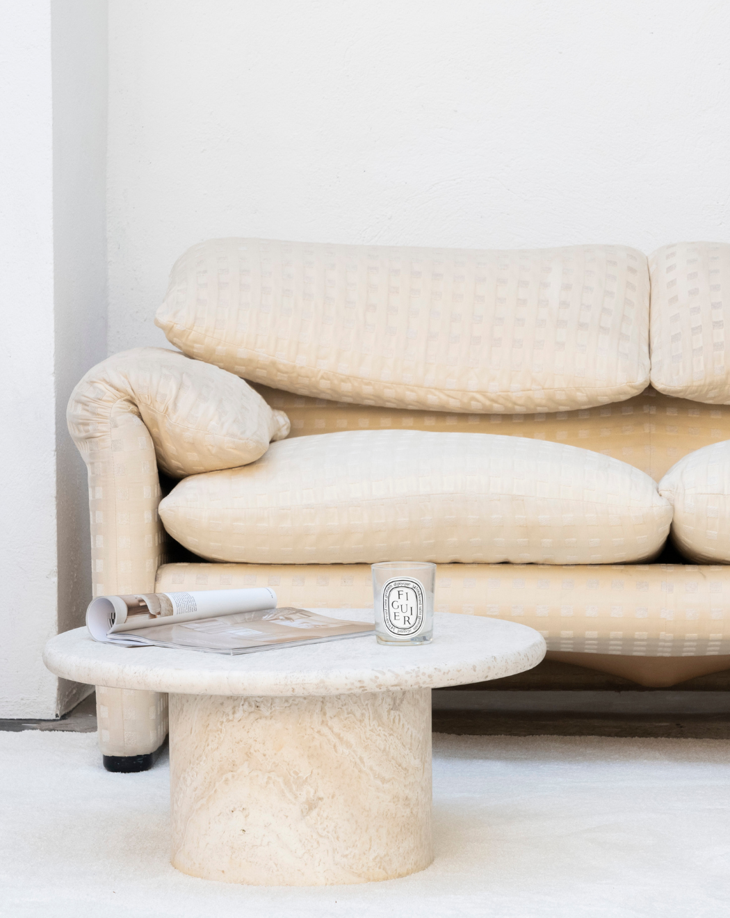 Travertine Coffee Table